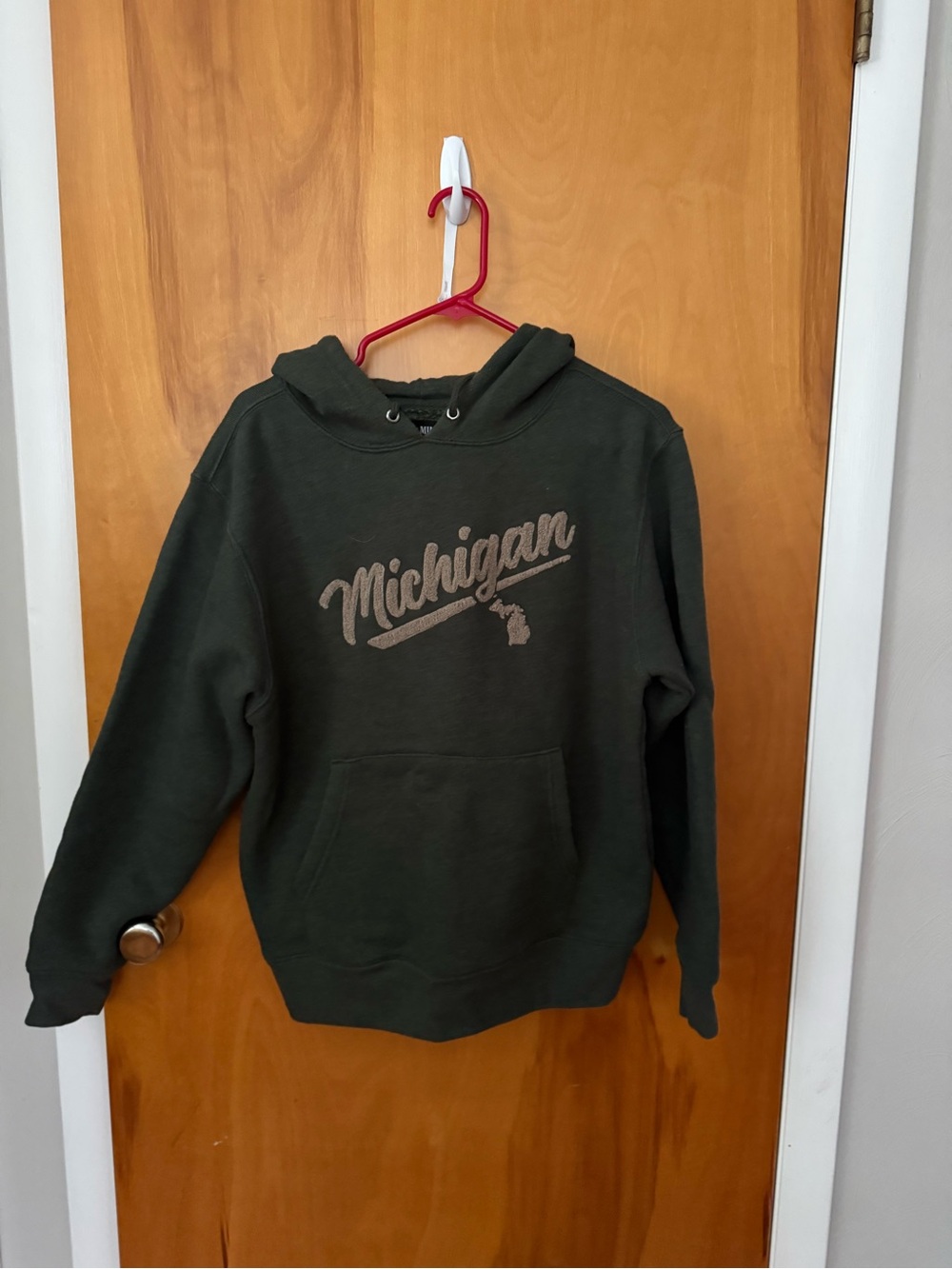 Michigan Sherpa-Lined Hoodie